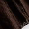 Bandeau de encaje de mezcla de algodón