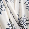 Bata midi estampada
