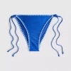 Bikini con braguita de atar a los lados y detalles de costura