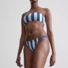 Bikini con estampado de cortinas