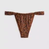 Bikini de Paula Echevarría con estampado de leopardo y brillo