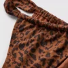 Bikini de Paula Echevarría con estampado de leopardo y brillo