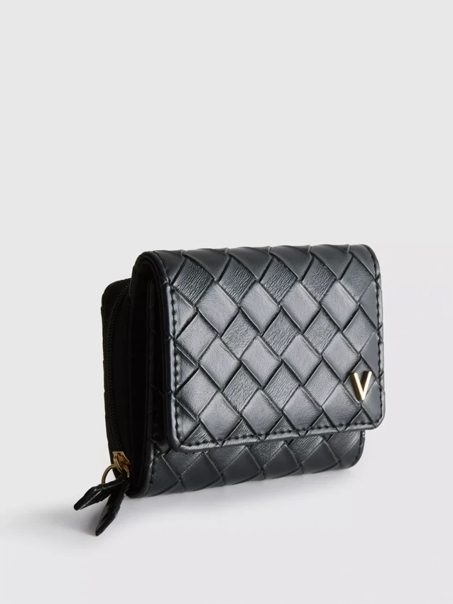 Billetera acolchada con iniciales