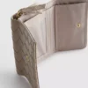 Billetera acolchada con iniciales