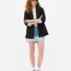 Blazer de corte holgado
