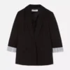 Blazer de corte holgado