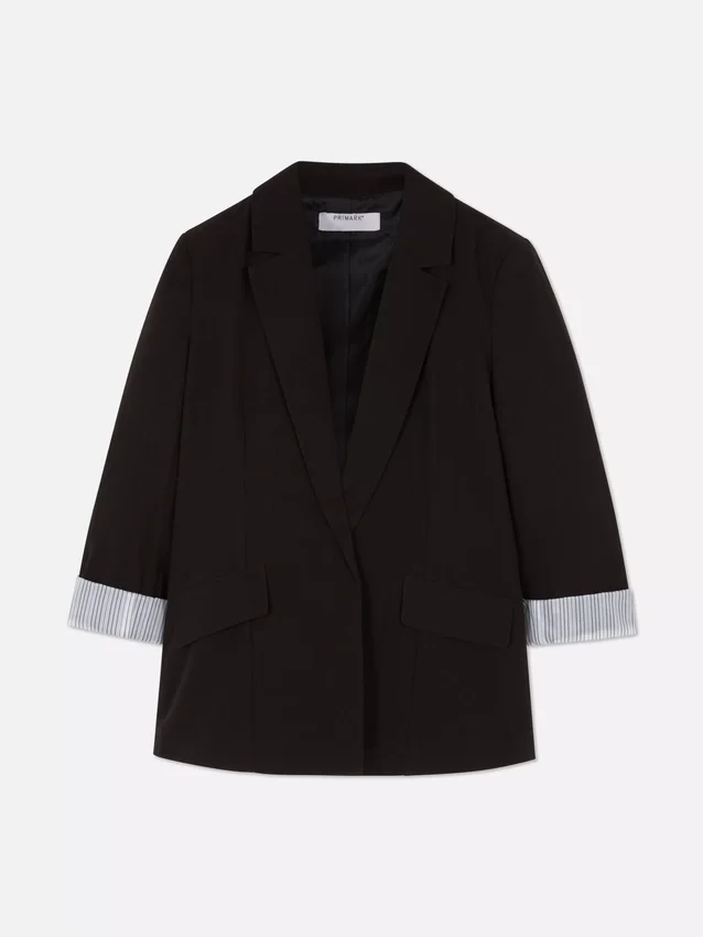 Blazer de corte holgado