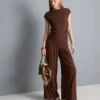 Blusa asimétrica arrugada