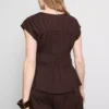 Blusa con volantes
