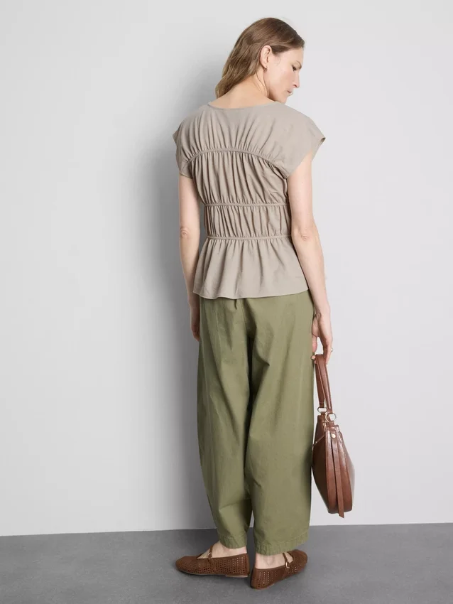 Blusa con volantes