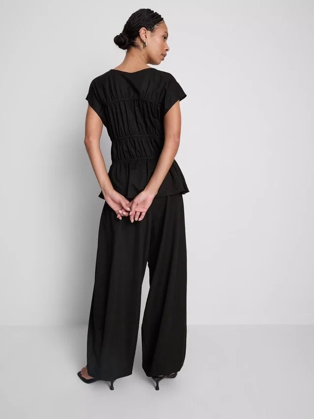 Blusa con volantes