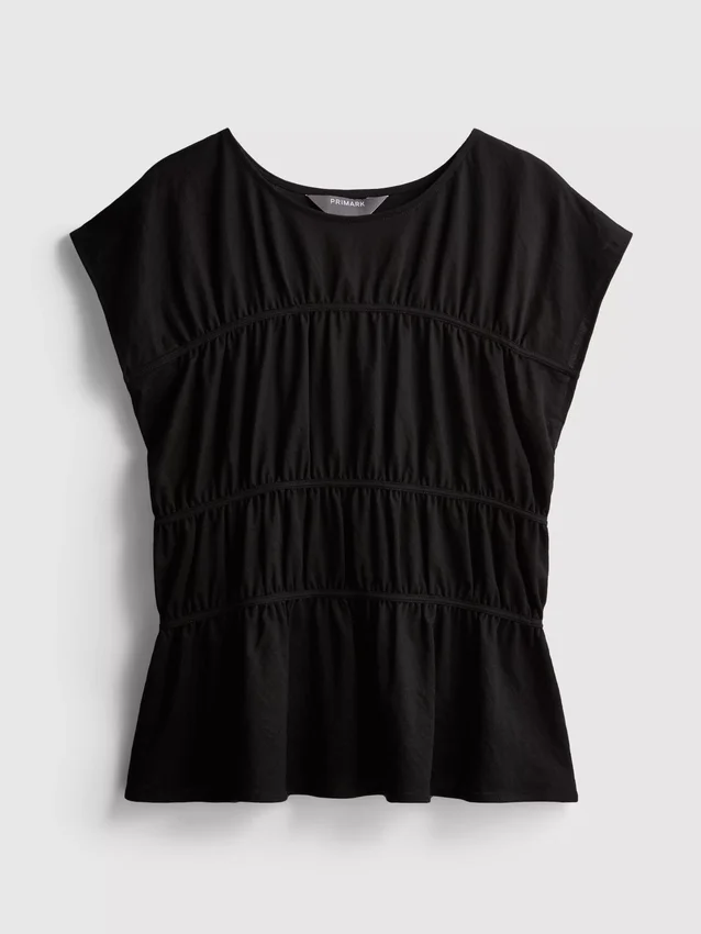 Blusa con volantes