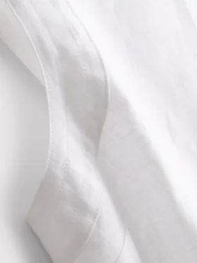 Blusa de lino de corte A con tirantes anchos de The Edit