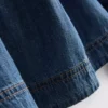 Blusa de mezclilla con mangas abullonadas de Paula Echevarría