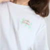 Blusa de pijama con estampado gráfico