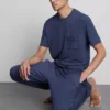 Blusa de pijama de manga corta