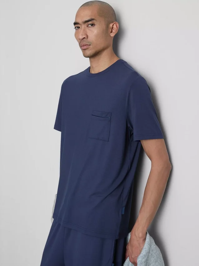 Blusa de pijama de manga corta
