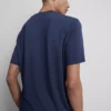 Blusa de pijama de manga corta