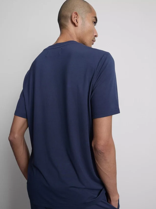 Blusa de pijama de manga corta