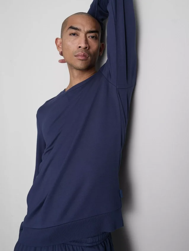 Blusa de pijama de manga larga
