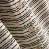 Blusa de punto a rayas con botones de Paula Echevarría
