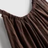 Blusa trapecio con cuello halter texturizada