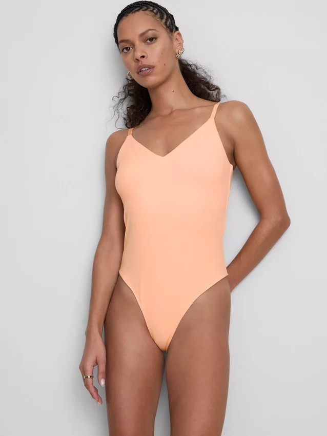 Body de tirantes con cuello en V