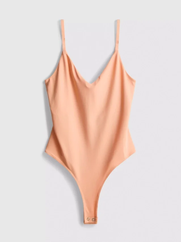 Body de tirantes con cuello en V