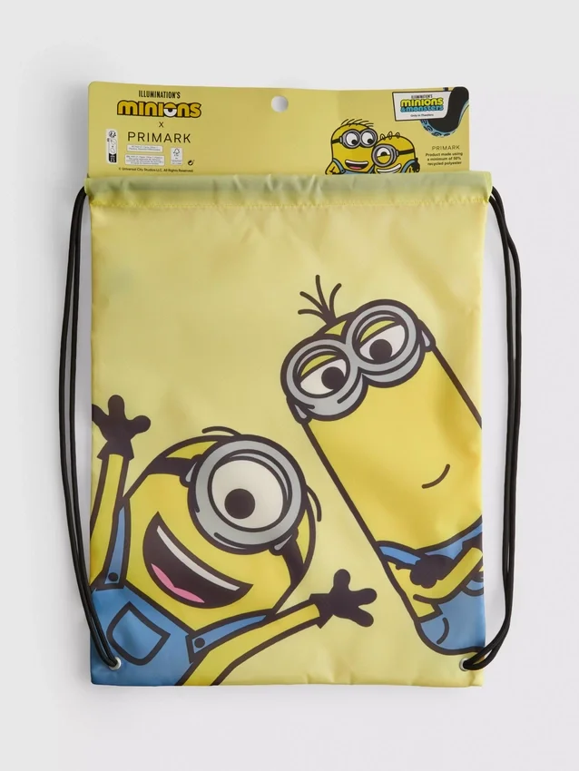 Bolsa con cordón de los Minions de «Mi villano favorito»