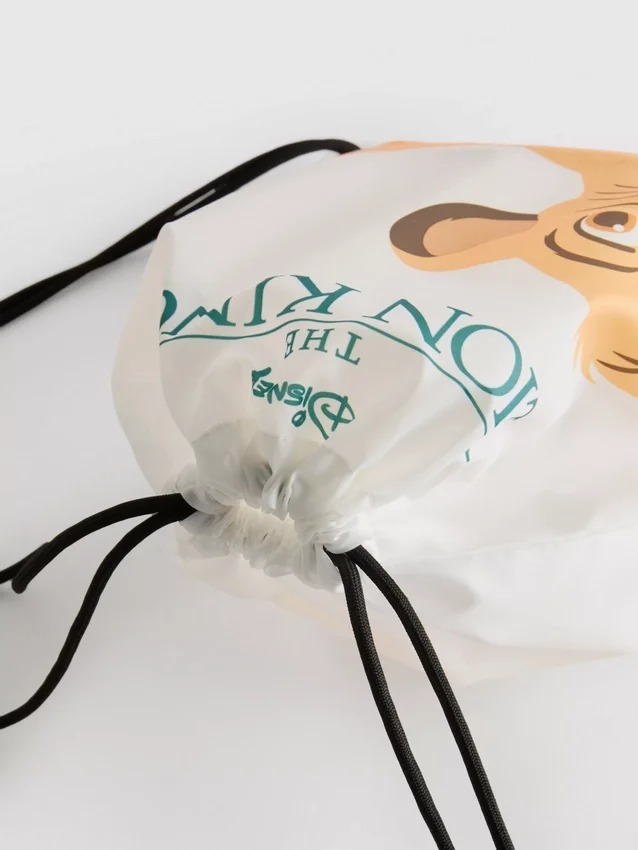 Bolsa con cordón de Simba, de El Rey León de Disney