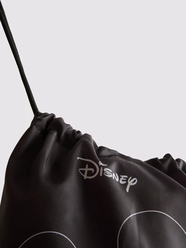Bolsa con cordón y diseño gráfico de Mickey Mouse de Disney