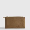 Bolsa con efecto cocodrilo