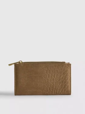 Bolsa con efecto cocodrilo