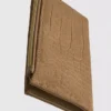 Bolsa con efecto cocodrilo