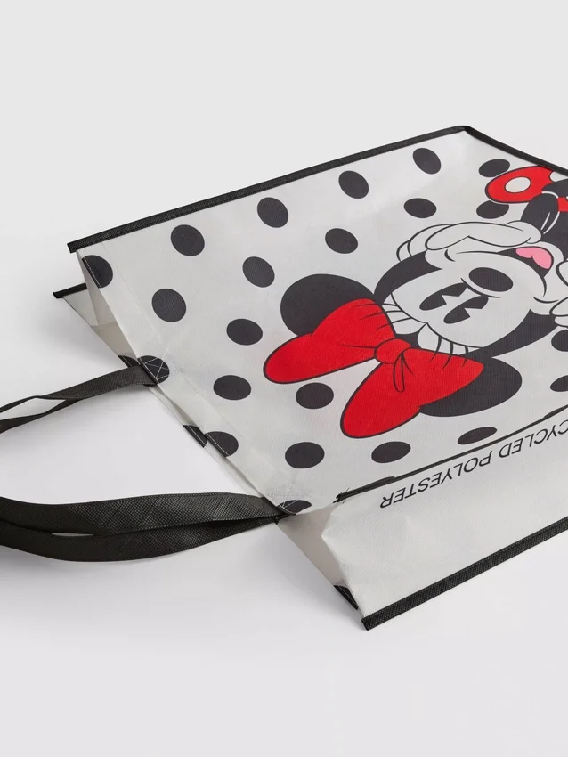 Bolsa de compras reutilizable de Minnie Mouse de Disney
