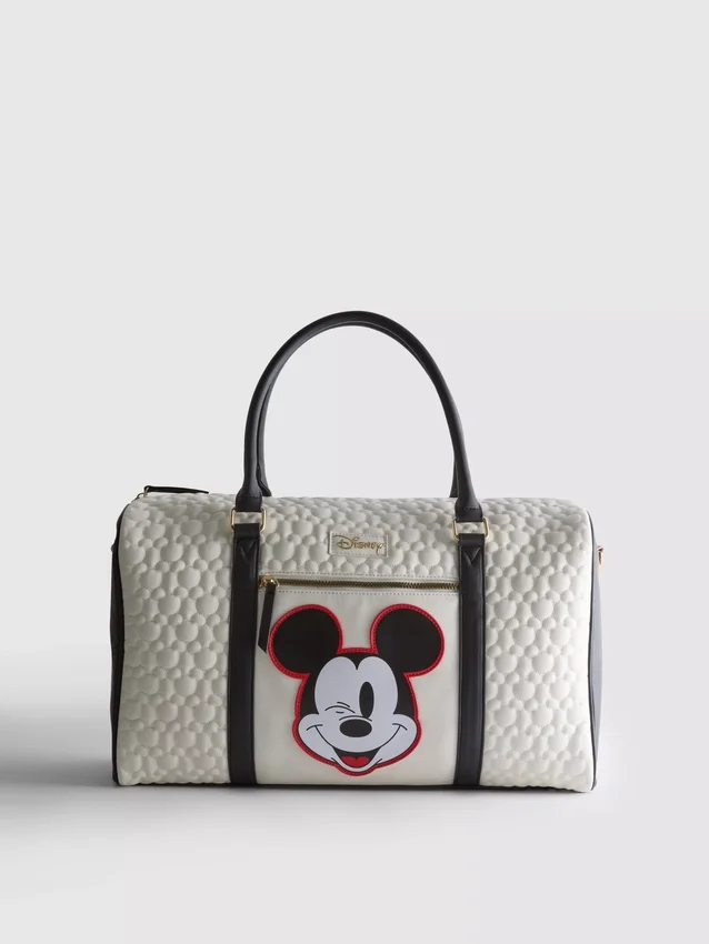 Bolsa de fin de semana con relieve de Mickey y sus amigos de Disney