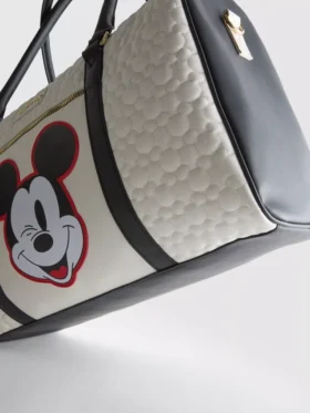 Bolsa de fin de semana con relieve de Mickey y sus amigos de Disney