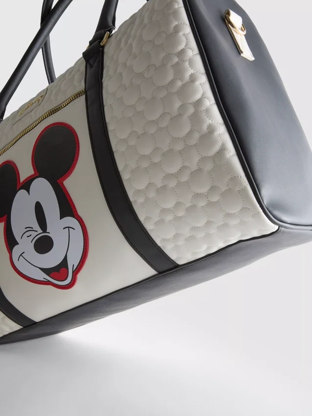 Bolsa de fin de semana con relieve de Mickey y sus amigos de Disney