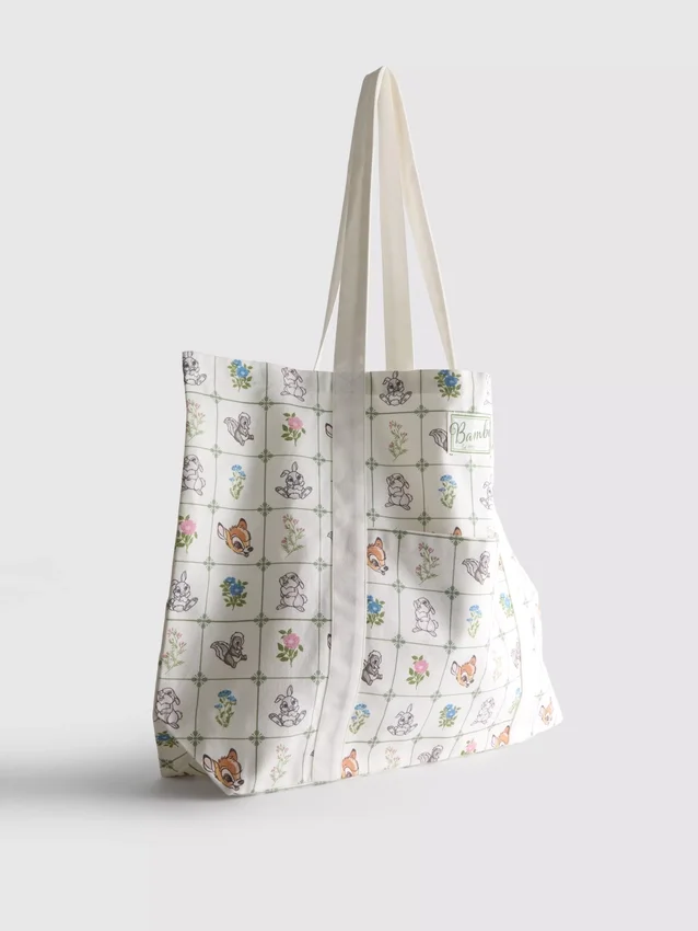 Bolsa de lona de algodón Bambi XL de Disney
