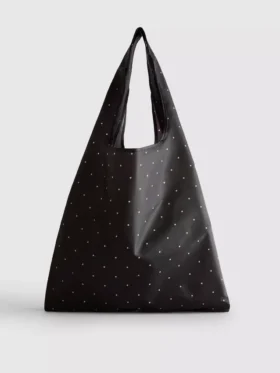 Bolsa de mano plegable y reutilizable