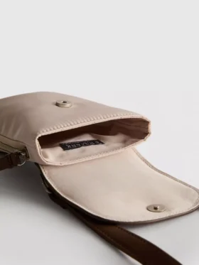 Bolsa para celular de imitación de cuero