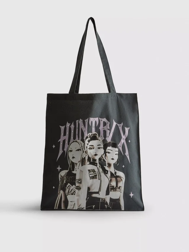 Bolsa tipo tote con diseño gráfico de Huntr/x