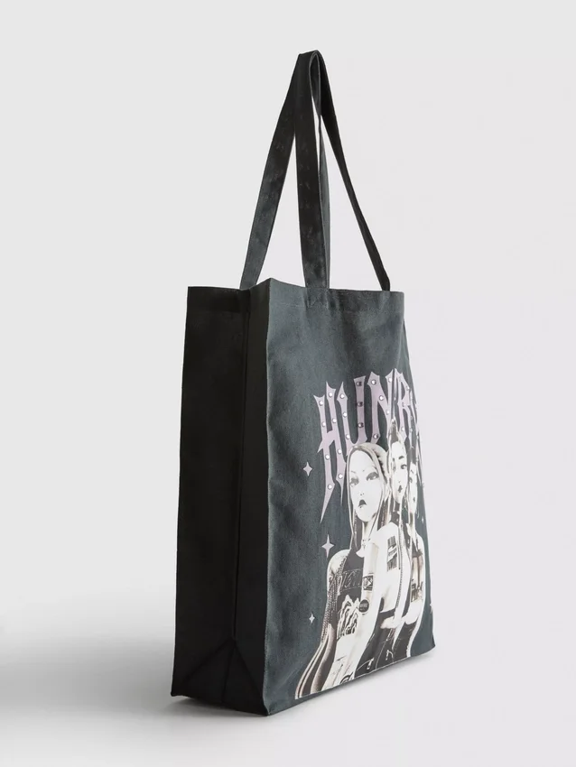Bolsa tipo tote con diseño gráfico de Huntr/x