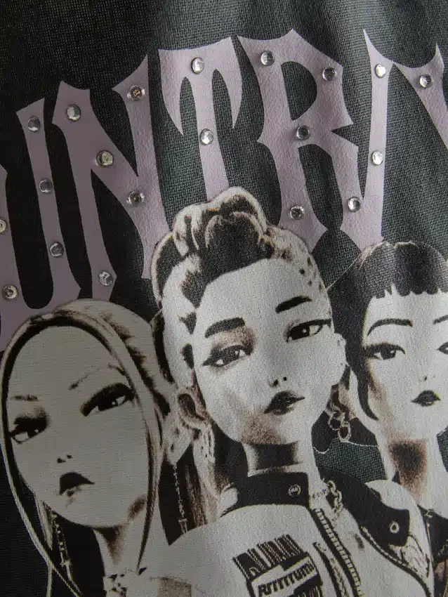 Bolsa tipo tote con diseño gráfico de Huntr/x