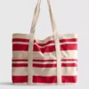 Bolsa tipo tote estampada