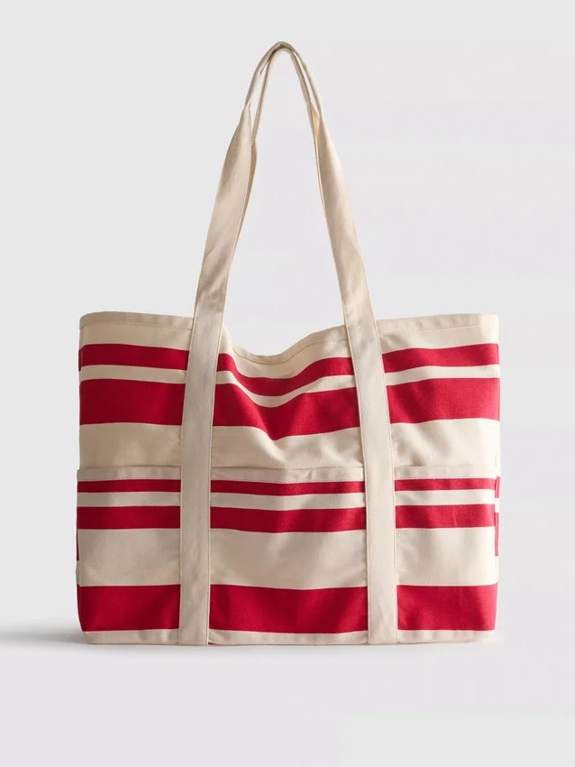Bolsa tipo tote estampada