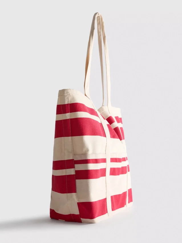 Bolsa tipo tote estampada