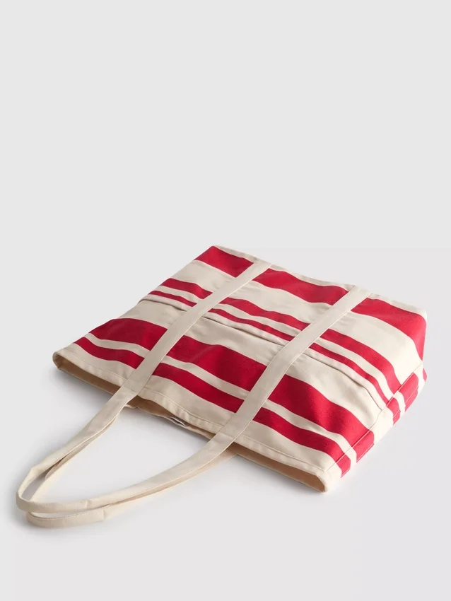Bolsa tipo tote estampada