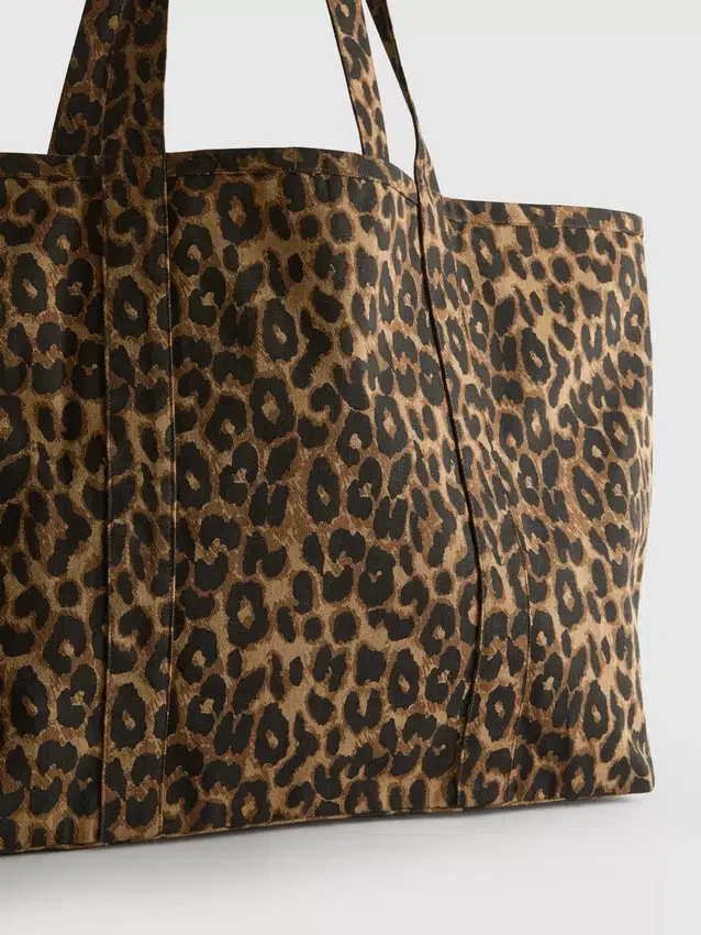 Bolsa tipo tote estampada
