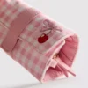 Bolsita para joyas de cuadros vichy